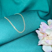 Rotgold Panzerkette Armband