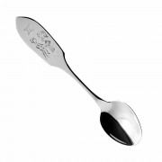 Детская серебряная ложка "На зубок"