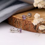 Серьги гвоздики из серебра 925 СОКОЛОВ