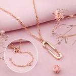 Колье из красного золота 585