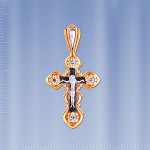 Kreuzanhaenger mit Zirkonia