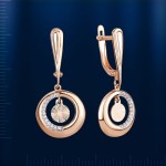 Russian Gold Earrings