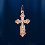 Православный золотой крестик