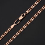 Anhaengerskette. Rotgold