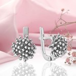 Серьги из серебра 925 пробы