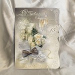 Поздравительная открытка "С годовщиной свадьбы!" 15 лет