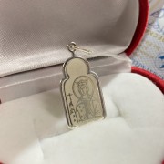 Серебряная подвеска-икона "Святая Ирина"