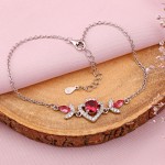 Браслет Серебро 925 Фианиты