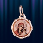 Ikone, russische Goldschmuck 