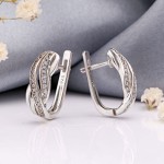 Серьги серебро 925 купить СОКОЛОВ