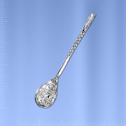 Maskottchen Geld Schaufel Silber