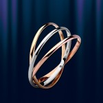 Золотое кольцо из русского золота