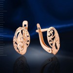 Золотые серьги Маркиза. Русское золото