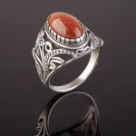 Ring mit Aventurin Silber 