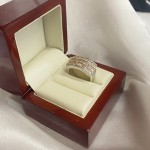 Silberring "Stilvoll". Zirkonia