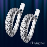  Silber Ohrringe mit Fianit