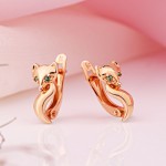 Серьги детские СОКОЛОВ золото 585 купить