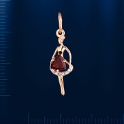 Anhaenger mit Granat. 