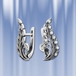 Ohrringe mit Zirkonia aus 925er Silber