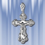 Крест из серебра "Праведный"