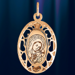 Золотая Икона Богородица