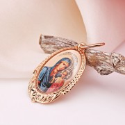 Goldikone Ikonenanhänger