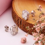 Ohrstecker Silber 925 Perlmutt 8 mm kaufen