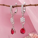 Подвески серьги из серебра 925