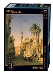 Puzzle "Ezbekiah Street in Cairo"