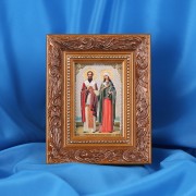 Ikone ortodox kaufen "Kiprian und Ustina"
