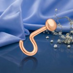 Nasenpiercing Rotgold 585
