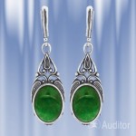 Ohrringe mit Chrysopras