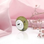 Silberanhaenger - Laeufer mit Serpentin