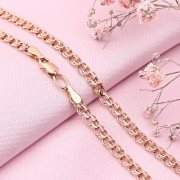 Цепочка Русское золото 585 Бисмарк