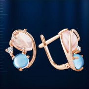  Russisches Goldschmuck Topas