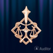 Золотой Знак Зодиака Весы