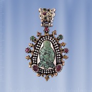 Anhaenger Russische Silberschmuck