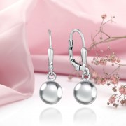 Silberohrhaenger "Kugeln"