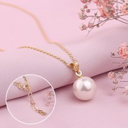 Goldcollier Gelbgold Russisches Gold 585