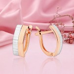 Купить золотые серьги без камней 585