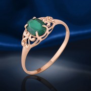 Silberring, vergoldet. Achat