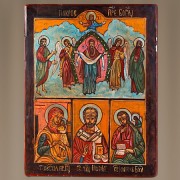 Handmalerei Russische Ikone