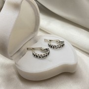 Silberohrringe "Herzchen"