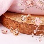 Золотые серьги гвоздики 585