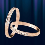 Обручальное кольцо золотое 