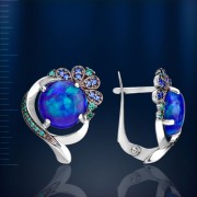 Ohrringe mit Opal 