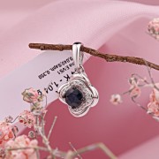 SOKOLOV Weißgold Anhänger mit Diamanten Saphir kaufen