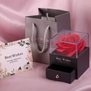 Schmuck-Geschenk-Box "Eternal Rose"