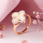 Купить золотое кольцо с бриллиантами