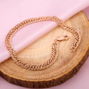 Russisches Gold in Deutschland 585 Armband Dreifachraute